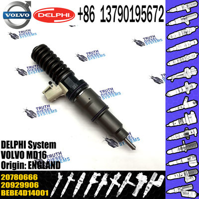New Diesel Fuel Injector 20929906 20780666 BEBE4D14101 20929906 for VOL Del-phy D12 D16 A40E BEBE4D14101