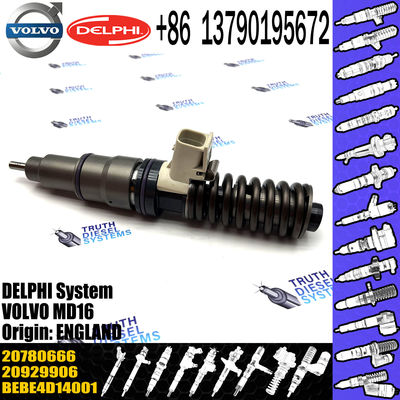 New Diesel Fuel Injector 20929906 20780666 BEBE4D14101 20929906 for VOL Del-phy D12 D16 A40E BEBE4D14101