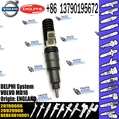 New Diesel Fuel Injector 20929906 20780666 BEBE4D14101 20929906 for VOL Del-phy D12 D16 A40E BEBE4D14101