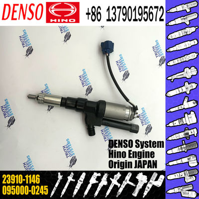 Common Rail Injector petrol fuel injector 095000-0245 or HINO K13C 23910-1145 23910-1146