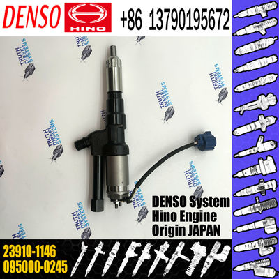 Common Rail Injector petrol fuel injector 095000-0245 or HINO K13C 23910-1145 23910-1146