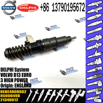 D13 Engine 4 pins Diesel Fuel Injector BEBE4D08002 For VOL Truck 20584346 85000498