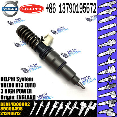 D13 Engine 4 pins Diesel Fuel Injector BEBE4D08002 For VOL Truck 20584346 85000498