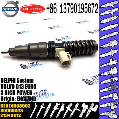 D13 Engine 4 pins Diesel Fuel Injector BEBE4D08002 For VOL Truck 20584346 85000498