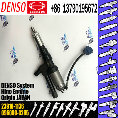 Fuel Injector 095000-0285 Common Rail Fuel Injector 23910-1136 23910-1135 For HINO