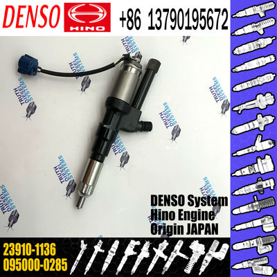 Fuel Injector 095000-0285 Common Rail Fuel Injector 23910-1136 23910-1135 For HINO