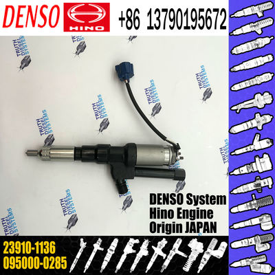 Fuel Injector 095000-0285 Common Rail Fuel Injector 23910-1136 23910-1135 For HINO