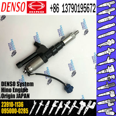 Fuel Injector 095000-0285 Common Rail Fuel Injector 23910-1136 23910-1135 For HINO