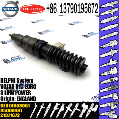 Fuel Injector 21371672, 21340611for VOL FM400 EC380 EC480 FH12 FM12 D13D D13A Common rail injector21340611 BEBE4D08001