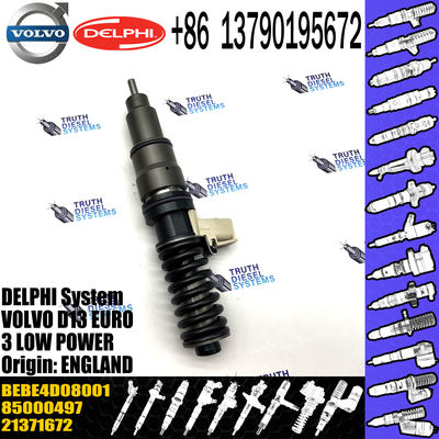 Fuel Injector 21371672, 21340611for VOL FM400 EC380 EC480 FH12 FM12 D13D D13A Common rail injector21340611 BEBE4D08001