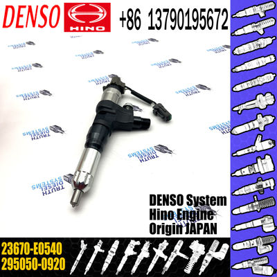 295050-0920 Hino Fuel Injectors Nozzle 23670-E0540 ISO Certificate