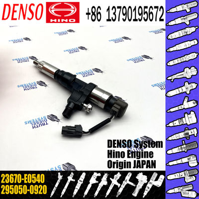 295050-0920 Hino Fuel Injectors Nozzle 23670-E0540 ISO Certificate