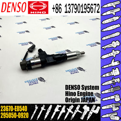 295050-0920 Hino Fuel Injectors Nozzle 23670-E0540 ISO Certificate