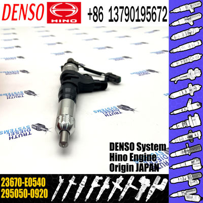 295050-0920 Hino Fuel Injectors Nozzle 23670-E0540 ISO Certificate