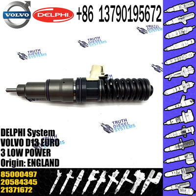 For VOL common rail injector 20584345 BEBE4D08001 85000497 diesel fuel injector 20584345 for VOL MD13