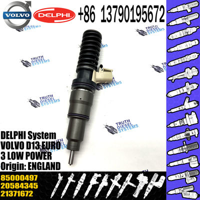 For VOL common rail injector 20584345 BEBE4D08001 85000497 diesel fuel injector 20584345 for VOL MD13