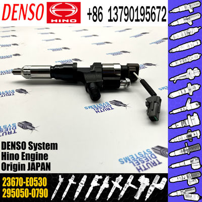 Hino Engine DENSO Diesel Injector 23670-E0530 Electric Fuel Injector