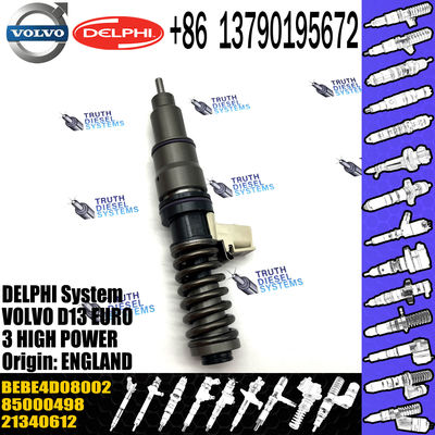 D13 Engine 4 pins Diesel Fuel Injector BEBE4D08002 For VOL Truck 20584346 85000498