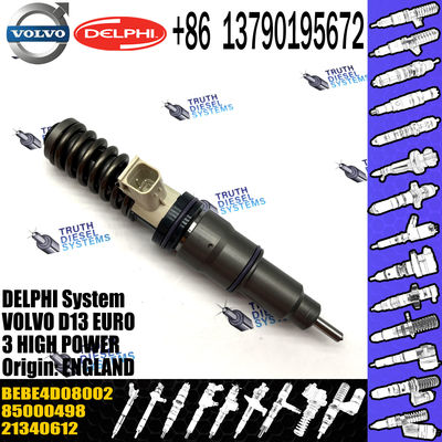 D13 Engine 4 pins Diesel Fuel Injector BEBE4D08002 For VOL Truck 20584346 85000498