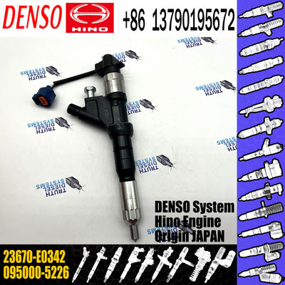 Rail Fuel DENSO Diesel Injector 095000-5225 23670-E0341 095000-5226 23670-E0342