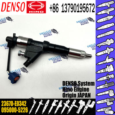Rail Fuel DENSO Diesel Injector 095000-5225 23670-E0341 095000-5226 23670-E0342