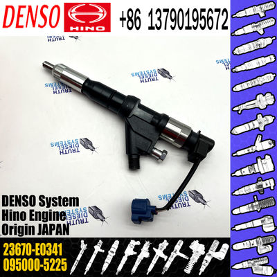 Hino E13C Diesel Engine Fuel Injector 23670-E0341 095000-5225