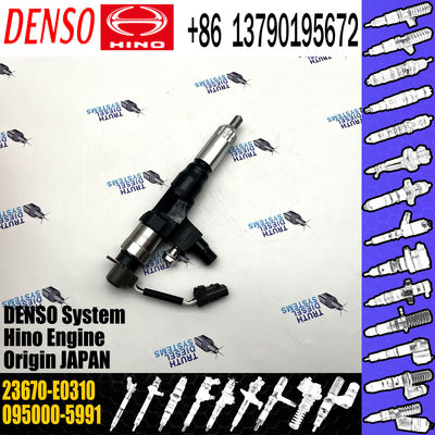 23670-E0310 23670-E0311 Denso Diesel Fuel Injectors HINO J05D