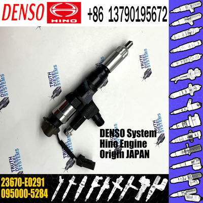 095000-5280 Denso Hilux Injectors 23670-E0291 095000-5284  HINO J08E