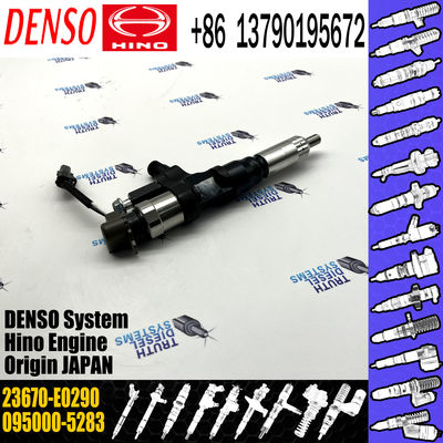 095000-5283 DENSO Diesel Injector  HINO J08E Common Rail Injector 23670-E0290