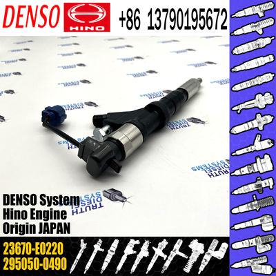 295050-0490 Denso Common Rail Injector For HINO Heavy Truck E13C Engine