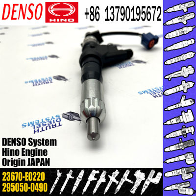 295050-0490 Denso Common Rail Injector For HINO Heavy Truck E13C Engine