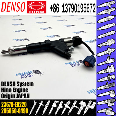 295050-0490 Denso Common Rail Injector For HINO Heavy Truck E13C Engine