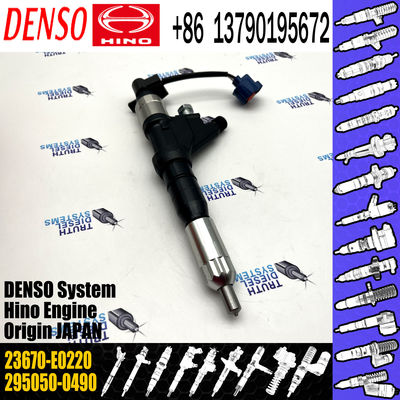 295050-0490 Denso Common Rail Injector For HINO Heavy Truck E13C Engine
