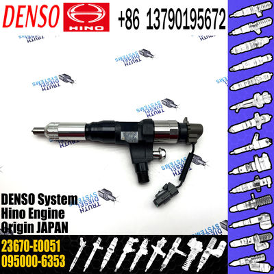 095000-6353 DENSO Diesel Injector Common Rail Fuel Injector HINO J05E