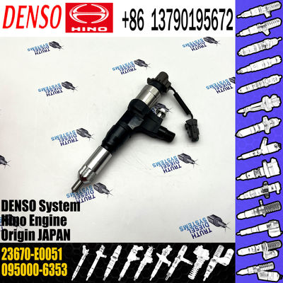 095000-6353 DENSO Diesel Injector Common Rail Fuel Injector HINO J05E