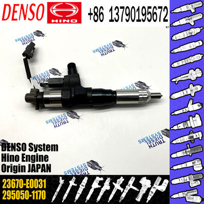295050-1170 DENSO Diesel Injector ISO 095000-6750 For HINO 23670-E0030