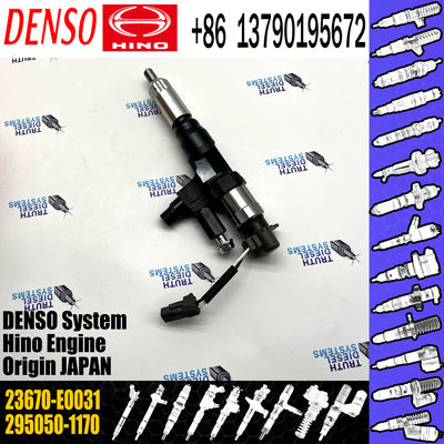 295050-1170 DENSO Diesel Injector ISO 095000-6750 For HINO 23670-E0030