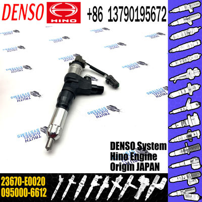 0950006612 DENSO Diesel Injector 23670-E0020 For HINO Engine