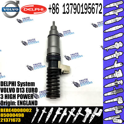 D13 Engine 4 pins Diesel Fuel Injector BEBE4D08002 For VOL Truck 20584346 85000498