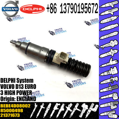 D13 Engine 4 pins Diesel Fuel Injector BEBE4D08002 For VOL Truck 20584346 85000498