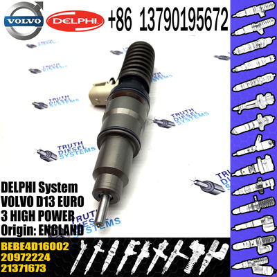 Engine 4 pins Diesel Fuel Injector 20584346 85000498 BEBE4D08002 BEBE4D16002 For VOL Truck D13