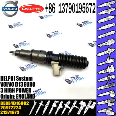 Engine 4 pins Diesel Fuel Injector 20584346 85000498 BEBE4D08002 BEBE4D16002 For VOL Truck D13