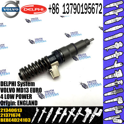 BEBE4D24003 High quality common rail diesel fuel injector 21340613 For VOL E3 EUI MD13
