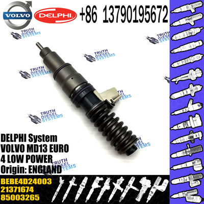 Direct Sale Diesel Fuel Injector 20972223 21371674 BEBE4D24003 For VOL MD13 EURO 4 LOW POWER