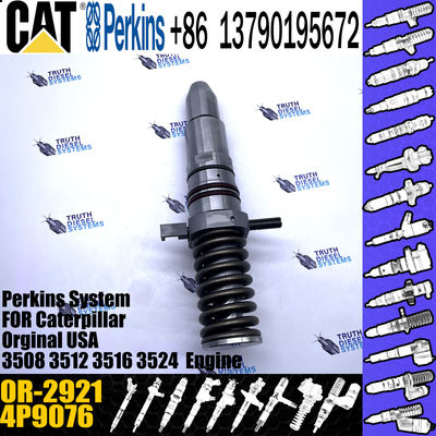 Hot sale fuel common rail injector 4P-9076 4P9076 0R-2921 for Caterpillar Engine 3512 3516 3508