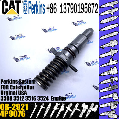 Hot sale fuel common rail injector 4P-9076 4P9076 0R-2921 for Caterpillar Engine 3512 3516 3508