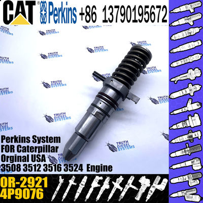 Hot sale fuel common rail injector 4P-9076 4P9076 0R-2921 for Caterpillar Engine 3512 3516 3508