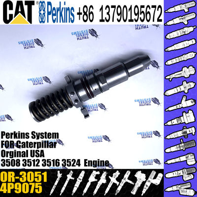 4P9075 Excavator Injecytor Common Rail Engine Diesel Fuel Injectors Nozzles 4P9075 3508 3512 3516 0R-3051