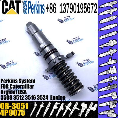 4P9075 Excavator Injecytor Common Rail Engine Diesel Fuel Injectors Nozzles 4P9075 3508 3512 3516 0R-3051