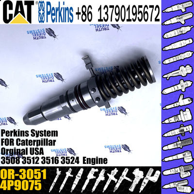 4P9075 Excavator Injecytor Common Rail Engine Diesel Fuel Injectors Nozzles 4P9075 3508 3512 3516 0R-3051